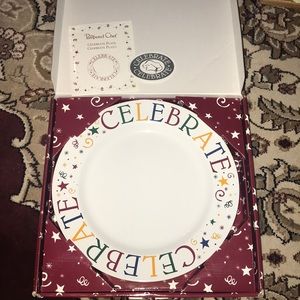 Pampered Chef Celebrate party plate 2005